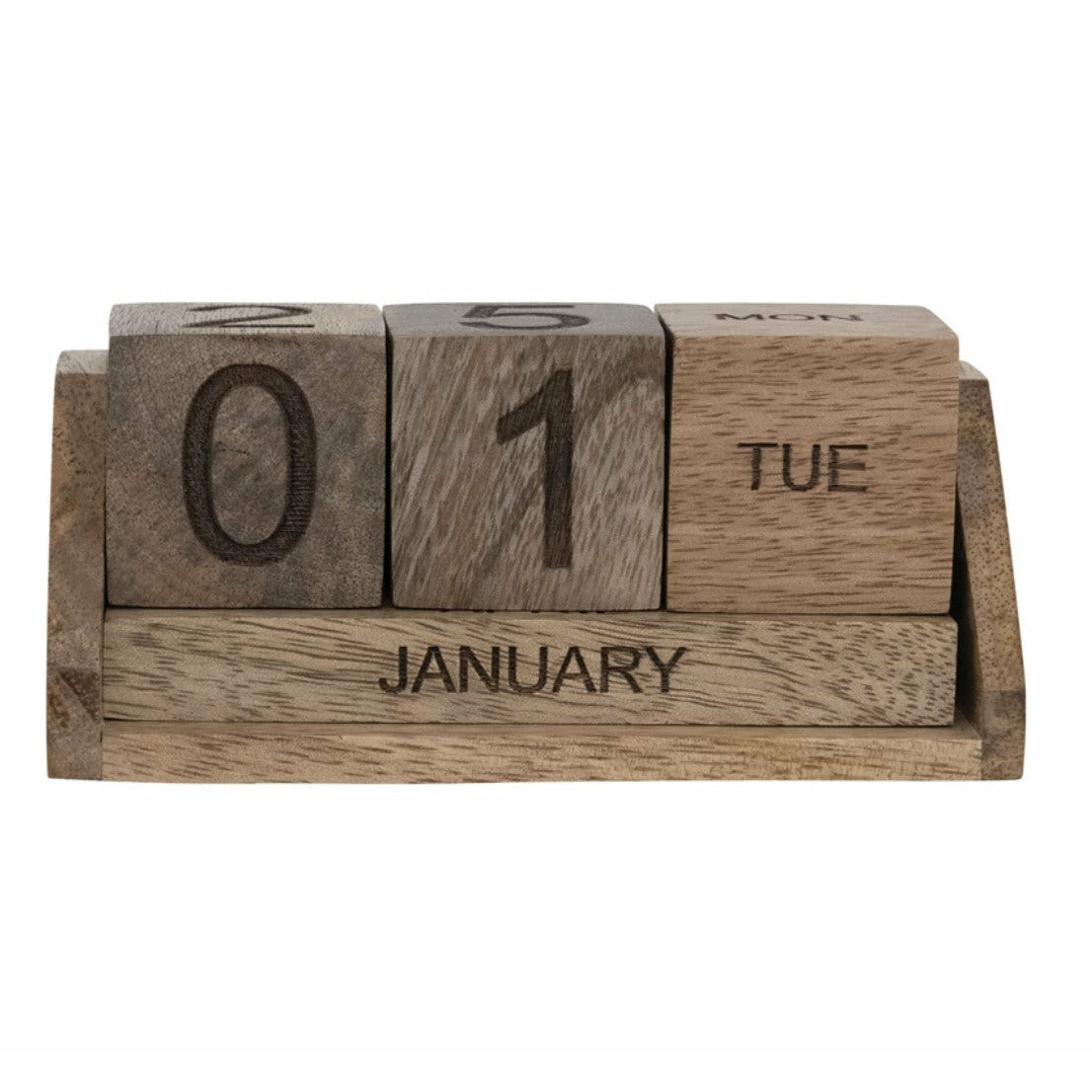 Mango Wood Calendar – Chic & Shabby